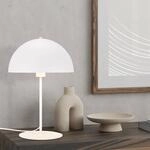 Tischleuchte Nola, wei&szlig;, H&ouml;he 45 cm, Metall