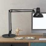 Schreibtischleuchte MAULstudy, schwarz, 49 cm, Standfu&szlig;