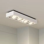 Arcchio Deckenstrahler Ronka, 65 cm, 4-flammig, wei&szlig;, GU10