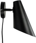 Dyberg Larsen Cale Wandlampe H&ouml;he 24,5 cm schwarz