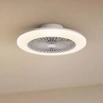 Philips LED-Deckenventilator Amigo, wei&szlig; gl&auml;nzend, 58cm, CCT