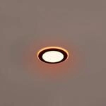 LED-Einbaudownlight Argus RGBW Remote &Oslash;8cm schwarz