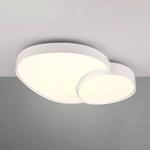 LED-Deckenleuchte Rise, wei&szlig;, 77 x 63 cm, CCT, dimmbar