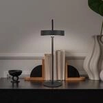 LED-Akku-Tischleuchte Ella, magnetisch, schwarz