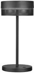 LED-Tischleuchte Mesh Akku, H&ouml;he 30 cm, schwarz