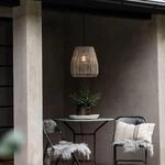 PR Home Au&szlig;enh&auml;ngelampe Saigon, grau, &Oslash; 38 cm, Kabel 2,5m