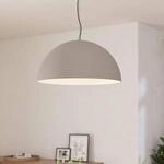 H&auml;ngeleuchte Gaetano 1, &Oslash; 53 cm, grau/wei&szlig;, Stahl