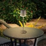 Solar-Tischlampe 36637A, IP44, anthrazit Solar-Tischlampe 36637A, IP44, anthrazit