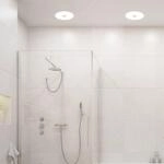 LED-Deckeneinbauleuchte 748 IP44 CCT Switch &Oslash; 22cm
