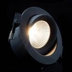 SLC One 360&deg; LED-Einbauleuchte schwarz 3.000K