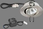 EVN PC20 Einbaulampe rund Phasendimmer 3000K stahl