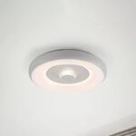 JUST LIGHT. LED-Deckenleuchte LOLAsmart Vertigo, wei&szlig;