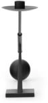 Audo Kerzenst&auml;nder Interconnect, schwarz, H&ouml;he 26 cm