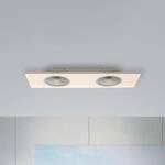 LED-Deckenventilator Flat-Air, CCT, wei&szlig;, 120x40cm