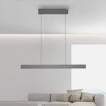 LED-Pendelleuchte PURE E-Motion, platin, CCT