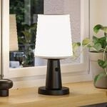 Paulmann LED-Solar-Tischlampe Ilanga, anthrazit, 30 cm, IP44