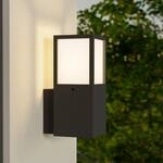 Au&szlig;enwandleuchte Facado 2 Square, Alu, dunkelgrau, E27