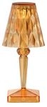 Kartell LED-Akku-Tischlampe Battery, 30 cm, orange, IP54