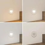 Arcchio LED-Einbaulampe Vexi, &Oslash; 7,8 cm, wei&szlig;, Aluminium, CCT