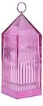 Kartell LED-Akku-Tischlampe Lantern, lila, recycelt, IP54