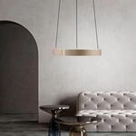 LED-H&auml;ngelampe PURE E-Clipse, bronce, &Oslash; 50 cm, CCT