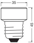 OSRAM LED Star Flat E27 3,5W 4.000K 3-Step-dim Wechselring