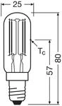 OSRAM LED-Leuchtmittel Special T E14 6,5W Filament 827 klar