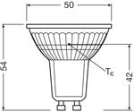 OSRAM LED PAR16 Reflektor GU10 2,5W 100&deg; 4.000K 3er-Pack
