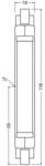 OSRAM LED-Leuchtmittel Stab R7s 117,6 mm 8W 840 Slim Line