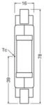 OSRAM LED-Leuchtmittel Stab R7s 4,5W 840 Slim Line
