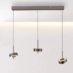 Paul Neuhaus Smart-LED-H&auml;ngelampe Q-Rotate dunkelbraun 3-flg