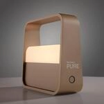 LED-Akku-Tischleuchte PURE Go, bronce, Aluminium