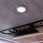 LED-Deckeneinbauleuchte Zaurak, wei&szlig;, rund &Oslash; 22 cm