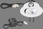 EVN PC20 Einbaulampe rund Phasendimmer 3000K wei&szlig;
