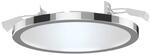 LIGHTME LED-Einbauspot Aqua Pur &Oslash;14,7cm chrom