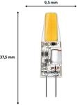 Philips LED-Leuchtmittel G4 Stiftsockel 1,7W klar 2.700K 12V Philips LED-Leuchtmittel G4 Stiftsockel 1,7W klar 2.700K 12V