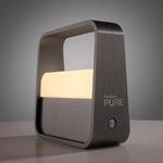 LED-Akku-Tischleuchte PURE Go, grau, Aluminium