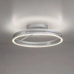 LED-Deckenleuchte PURE Loop, stone, Metall, &Oslash; 60 cm CCT