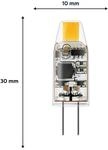 Philips LED-Leuchtmittel Stift G4 1W 2.700 K klar 2er-Pack