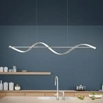 Paul Neuhaus Q-Swing LED-H&auml;ngeleuchte, stahl