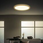 LED-Deckenleuchte Tava Wood, &Oslash; 42 cm, Kunststoff, 3.000 K