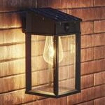Philips LED-Solar-Au&szlig;enwandlampe Geri UE Sensor, eckig, IP44