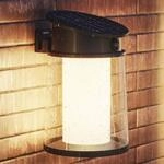 Philips LED-Solar-Au&szlig;enwandleuchte Juda UE, Sensor, IP44