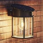 Philips LED-Solar-Au&szlig;enwandlampe Geri UE Sensor, rund, IP44