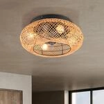 Deckenventilator Lillesand mit Licht, leise, &Oslash; 50 cm, FB