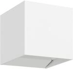 LED-Au&szlig;enwandlampe Calpino 3, wei&szlig;, Breite 10 cm, 2-flg.