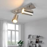 Zweiflammiger Halogen-Deckenstrahler Dora