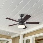 Westinghouse Deckenventilator, Licht, 7316240 walnuss leise