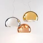 Kartell FL/Y - LED-Pendellampe, kupfer gl&auml;nzend