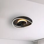 LED-Ventilator Sortland, DC, leise, 50cm, CCT, Fernbedienung